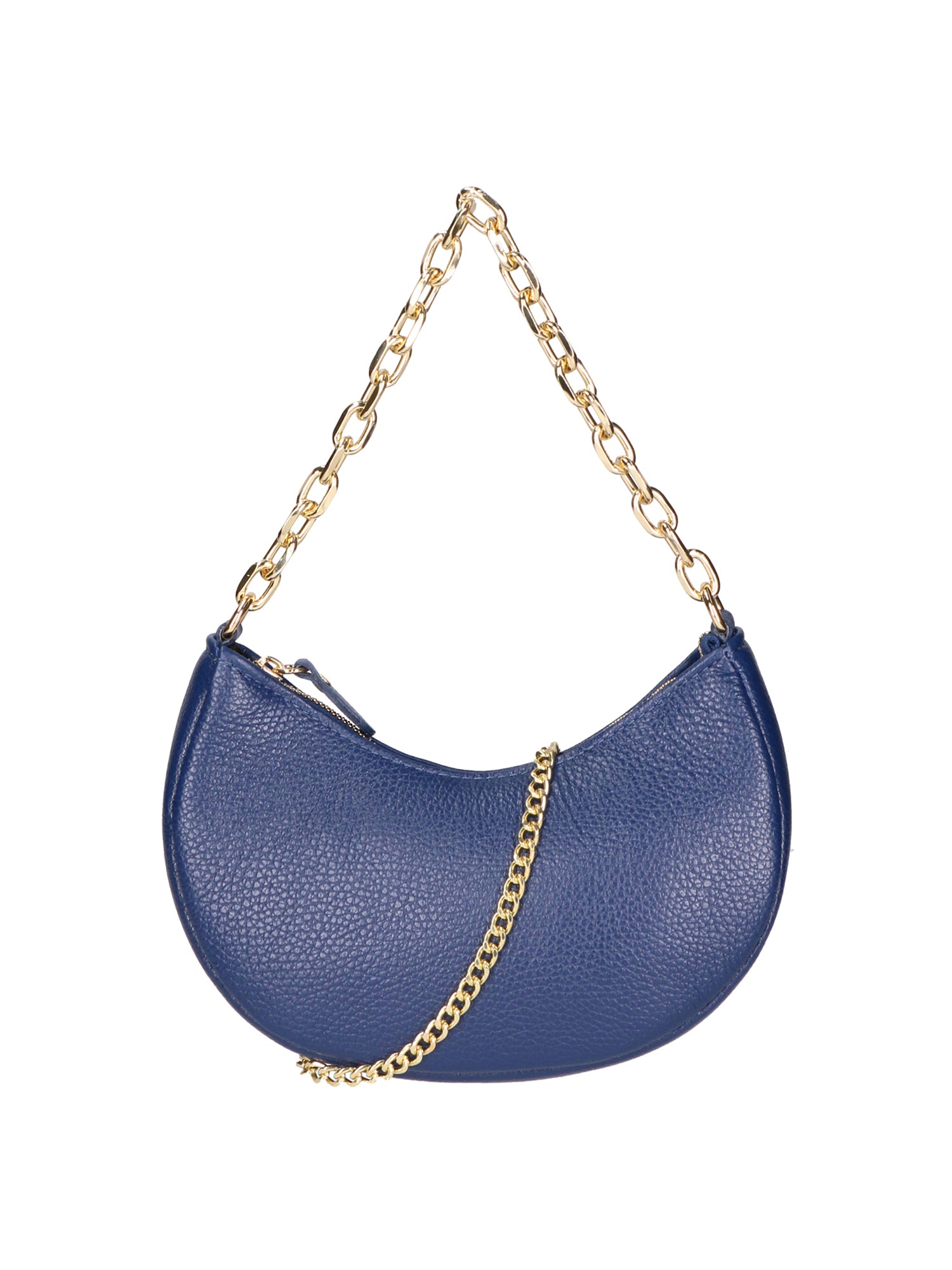 Loreta Borsa a spalla da donna Vera pelle 06511-D24 BLU JEANS Gave Lux