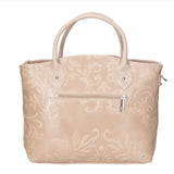 Enza Women's Handbag in Genuine Leather Made in Italy 27x32x13 cm