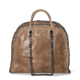 Erebea Borsa a mano da donna Vera pelle 80020-TAUPE Gave Lux