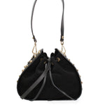 Ravello Borsa a spalla da donna Vera pelle 8977-NERO Gave Lux