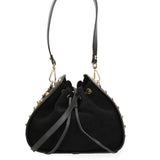 Ravello Borsa a spalla da donna Vera pelle 8977-NERO Gave Lux