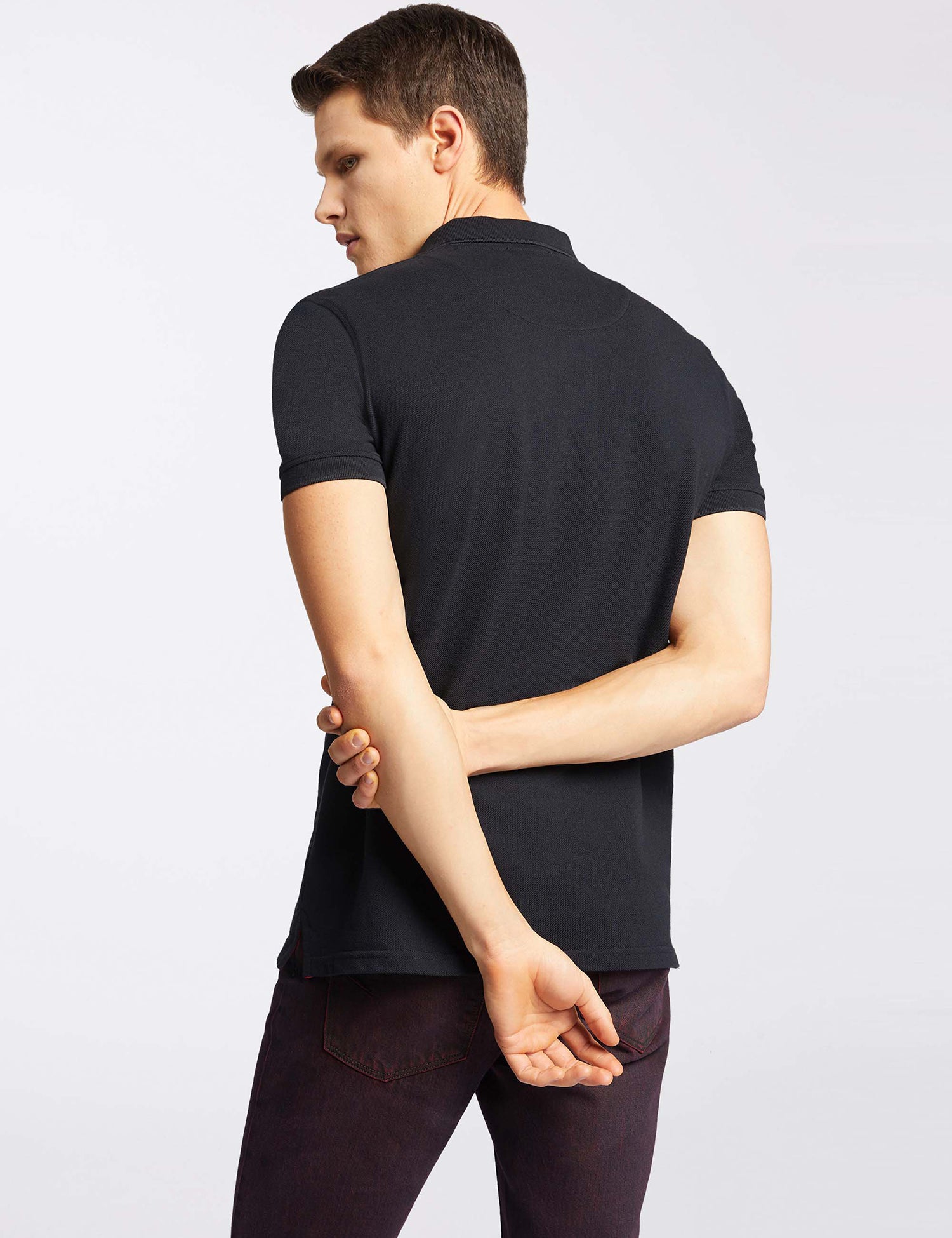 Polo da uomo Textile Prodotto Vegano
