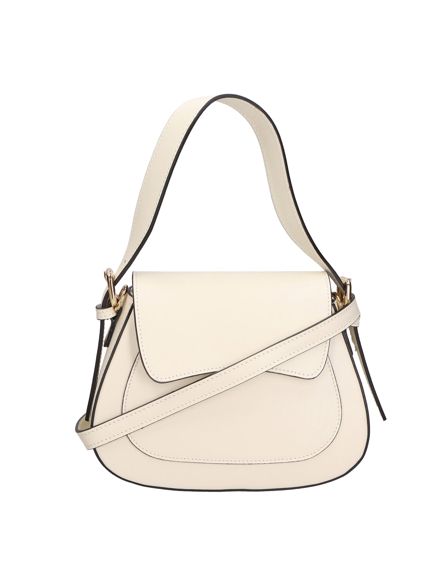 Giulia Borsa a spalla da donna Vera pelle 05958-L804 BEIGE Gave Lux