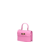 Women's handbag in genuine leather Made in Italy 18x13.5x6 cm