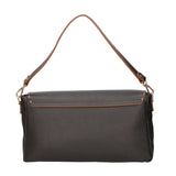Walda Borsa a spalla da donna Vera pelle 06868-D28 NERO Gave Lux