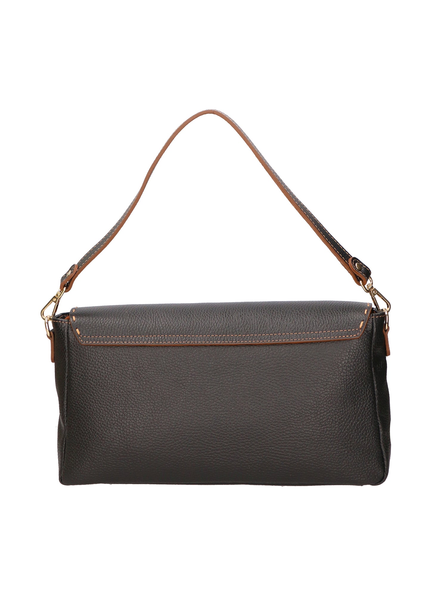 Walda Borsa a spalla da donna Vera pelle 06868-D28 NERO Gave Lux