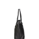Borsa a mano da donna 100% vera pelle JR-W-1157-JRDO-BLACK + GOLD John Richmond