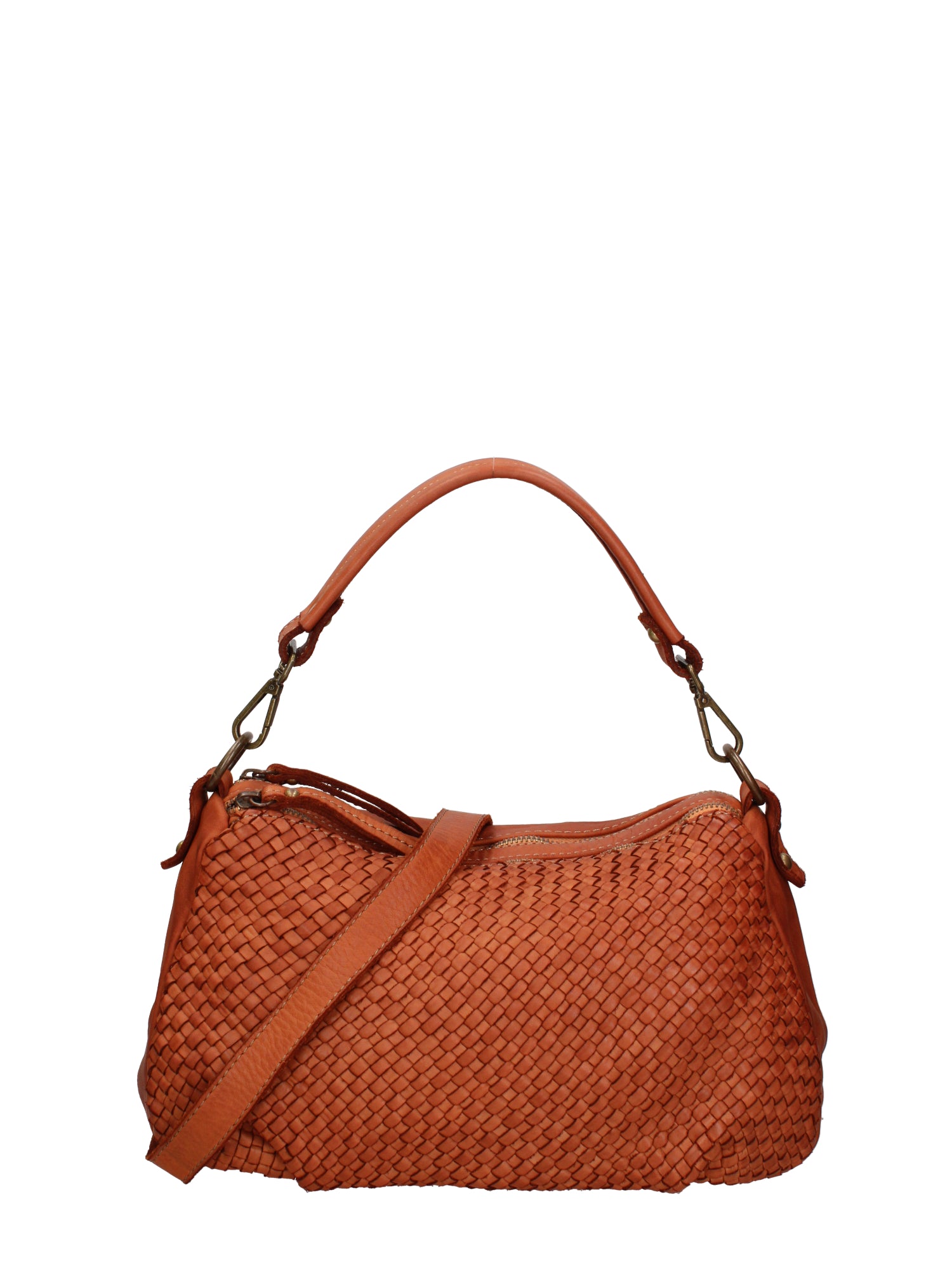 Novella Borsa a spalla da donna Vera pelle 7800-CUOIO Gave Lux
