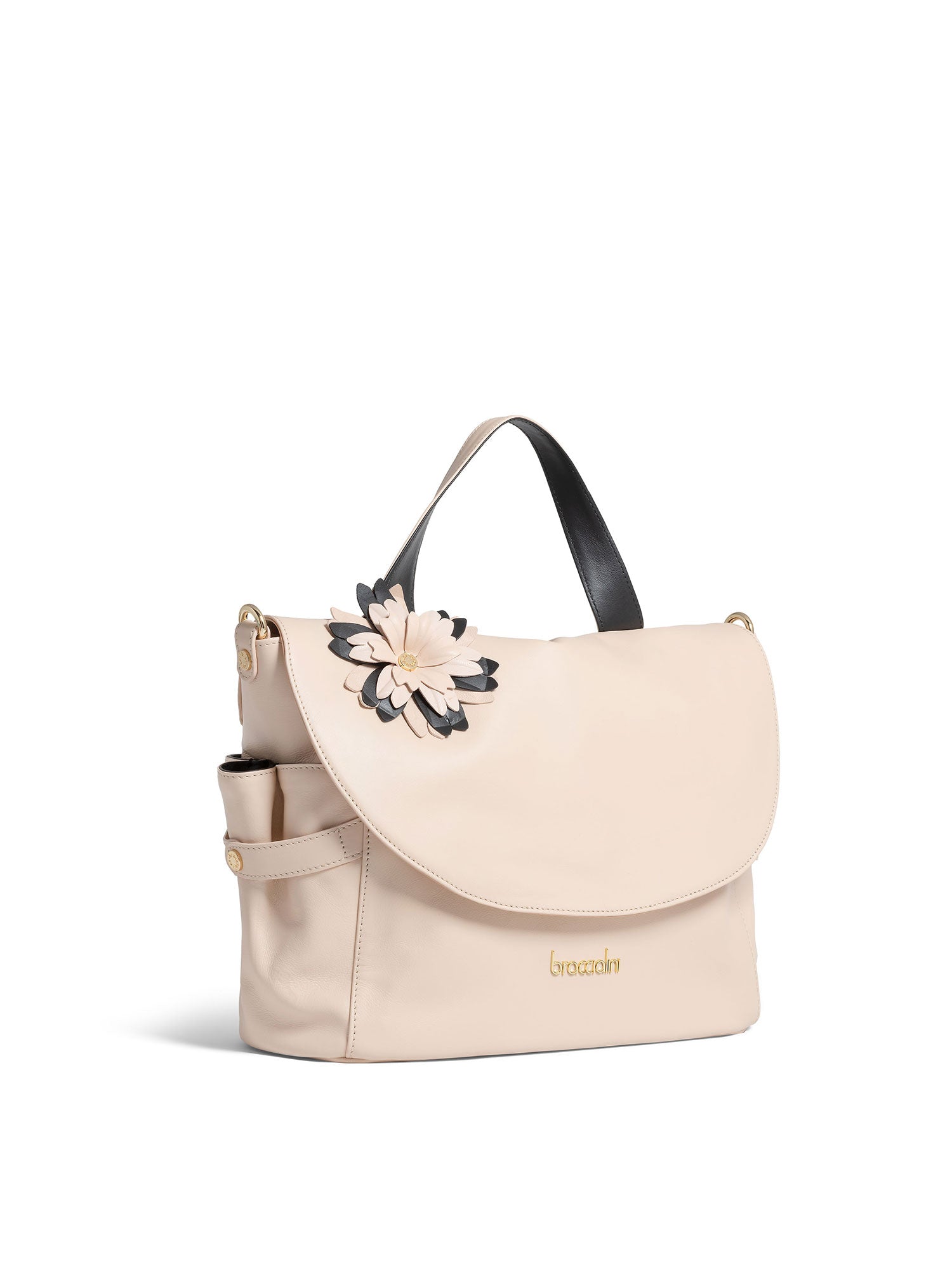 Aurelia Ultra Borsa a mano da donna 100% pelle B16944-BEIGE Braccialini