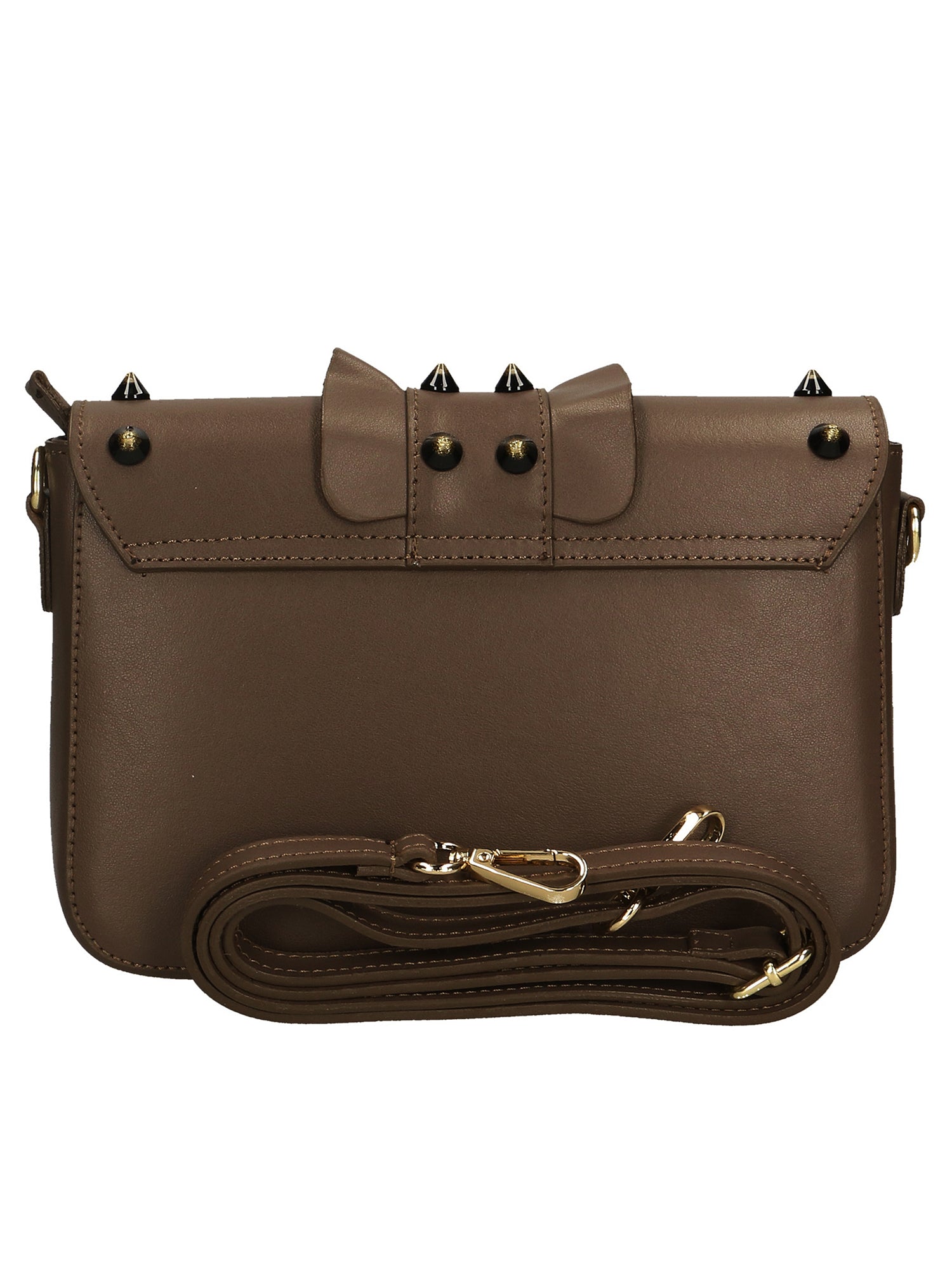 Morena Borsa a spalla da donna Vera pelle 1817-T.MORO DARK BROWN Gave Lux