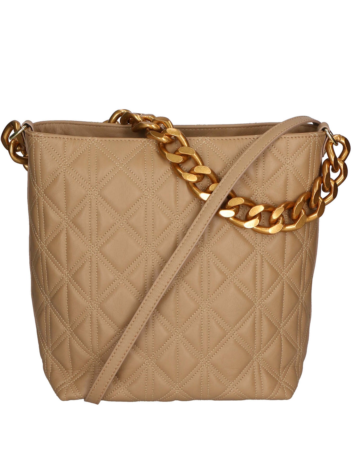 Adra Borsa a spalla da donna Vera pelle 04538-S05 TAUPE CHIARO Gave Lux