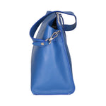 Borsa a spalla da donna Made in Italy Vera pelle 01101-D22 BLUETTE Viola Castellani