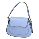 Giulia Borsa a spalla da donna Vera pelle 05958-L220 AZZURRO Gave Lux