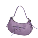 Loredana Borsa a spalla da donna Vera pelle 06548-VIOLET Gave Lux