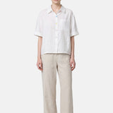 Blusa in 86 Lyocell 14 Poliestere Bianco