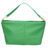 Ginevra Borsa a spalla da donna Vera pelle 05936-S47 VERDE MELA Gave Lux