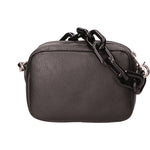 Barbara Borsa a spalla da donna Vera pelle 05706-D28 NERO BLACK Gave Lux
