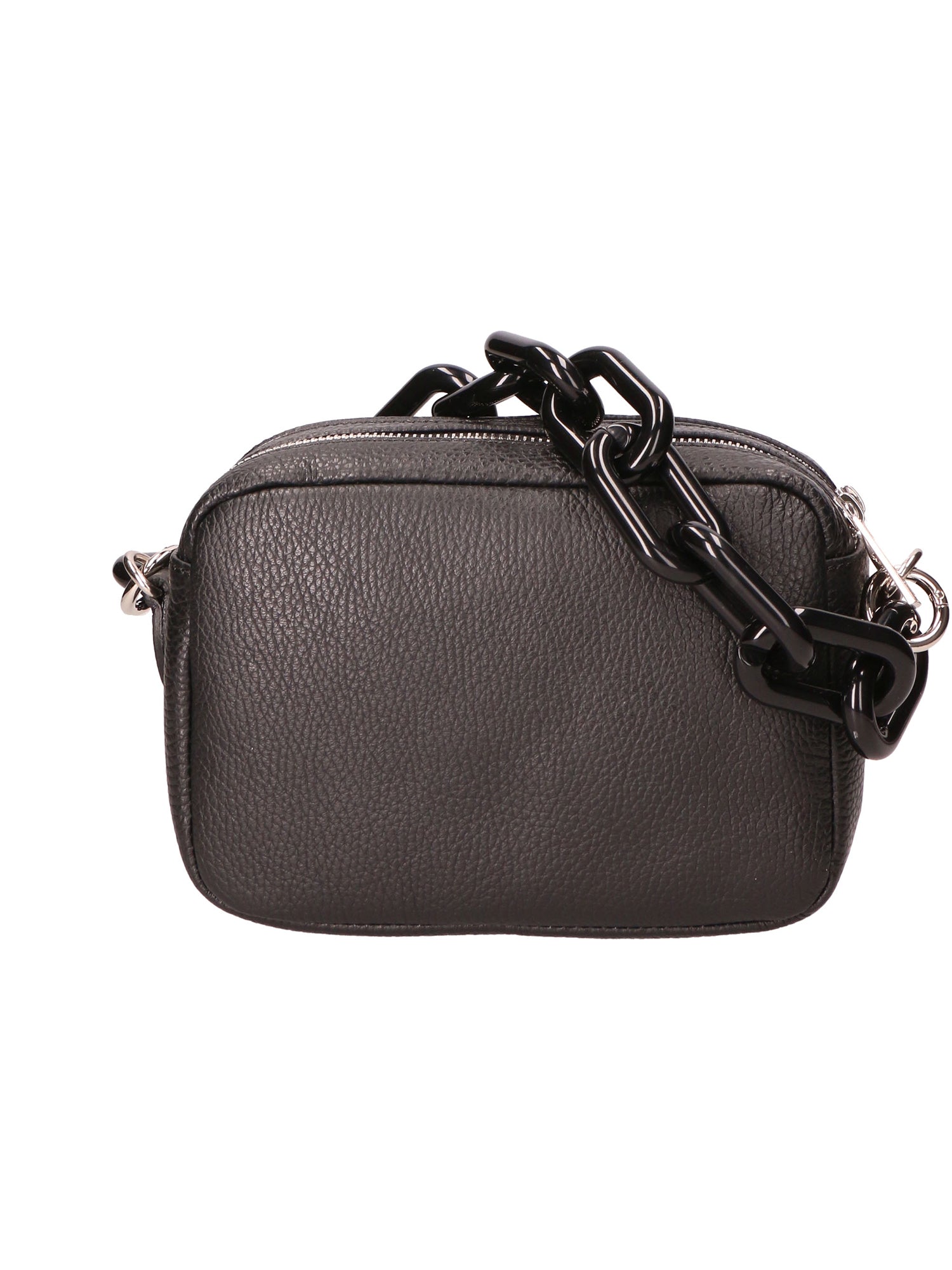 Barbara Borsa a spalla da donna Vera pelle 05706-D28 NERO BLACK Gave Lux