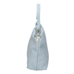 Ginevra Borsa a spalla da donna Vera pelle 05936-S92 CELESTE Gave Lux