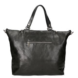 Elisamaria Borsa a spalla da donna Vera pelle 80055-NERO Gave Lux