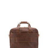 Borsa a mano unisex in vera pelle Made in Italy 4575-TESTA DI MORO Alessia Firenze