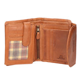 Portafoglio unisex vera pelle Made in Italy Vacchetta Ingrassata SN2827947-TAN Santini Firenze