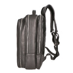 Zaino da uomo in vera pelle RFID HILB-3365-NERO Hill Burry