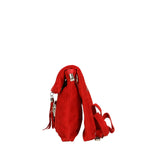 Valencia Borsa a tracolla da donna Vera pelle 8651-ROSSO Gave Lux