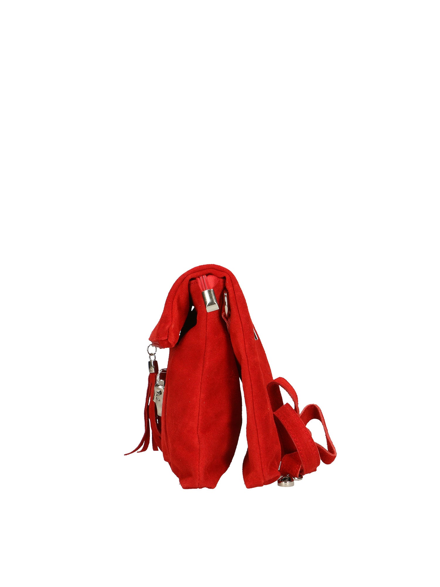 Valencia Borsa a tracolla da donna Vera pelle 8651-ROSSO Gave Lux