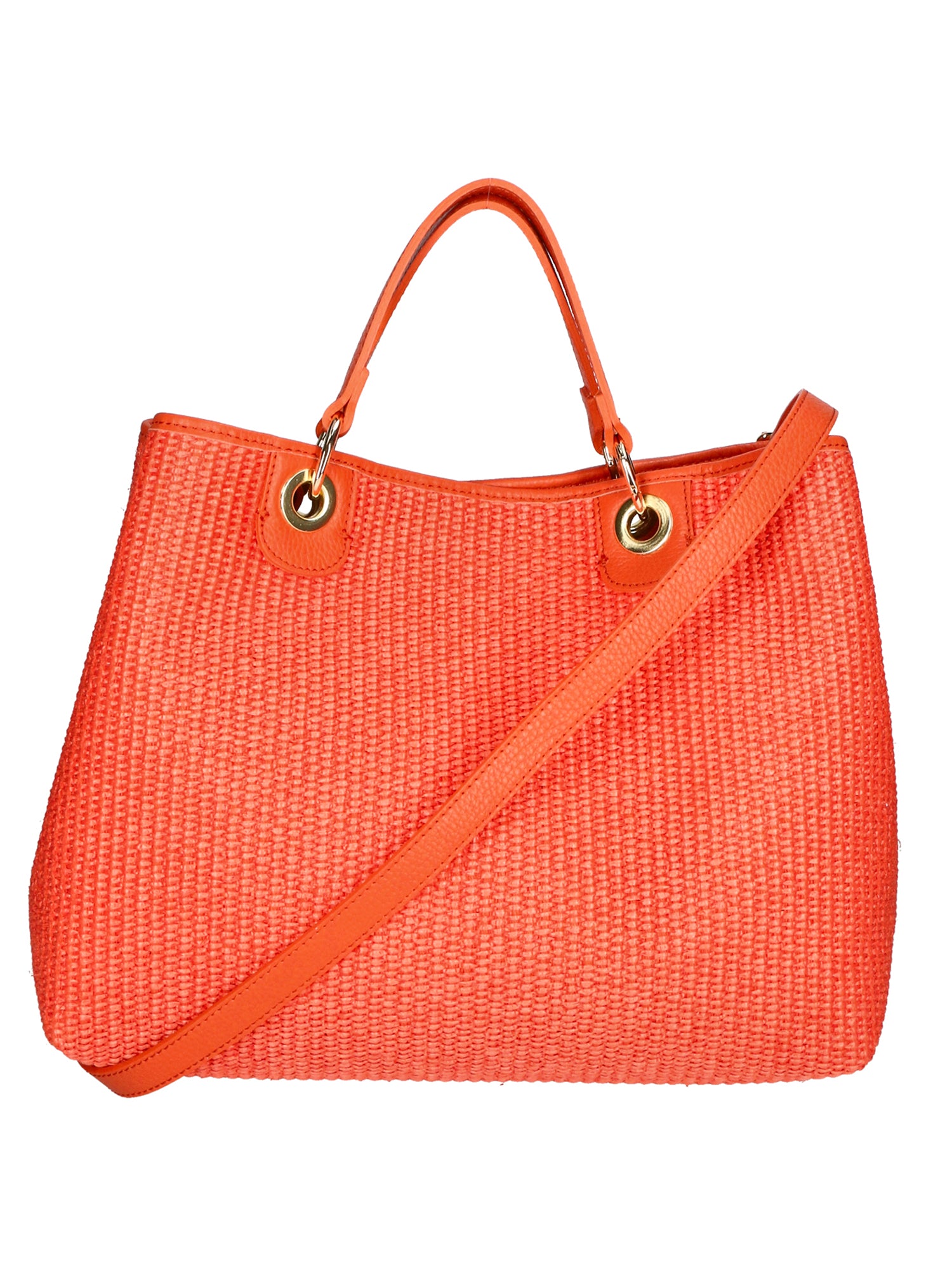 Borsa a mano da donna Paglia & Pelle MYB-05168-SS-524+D35 ARANCIONE My Best Bag