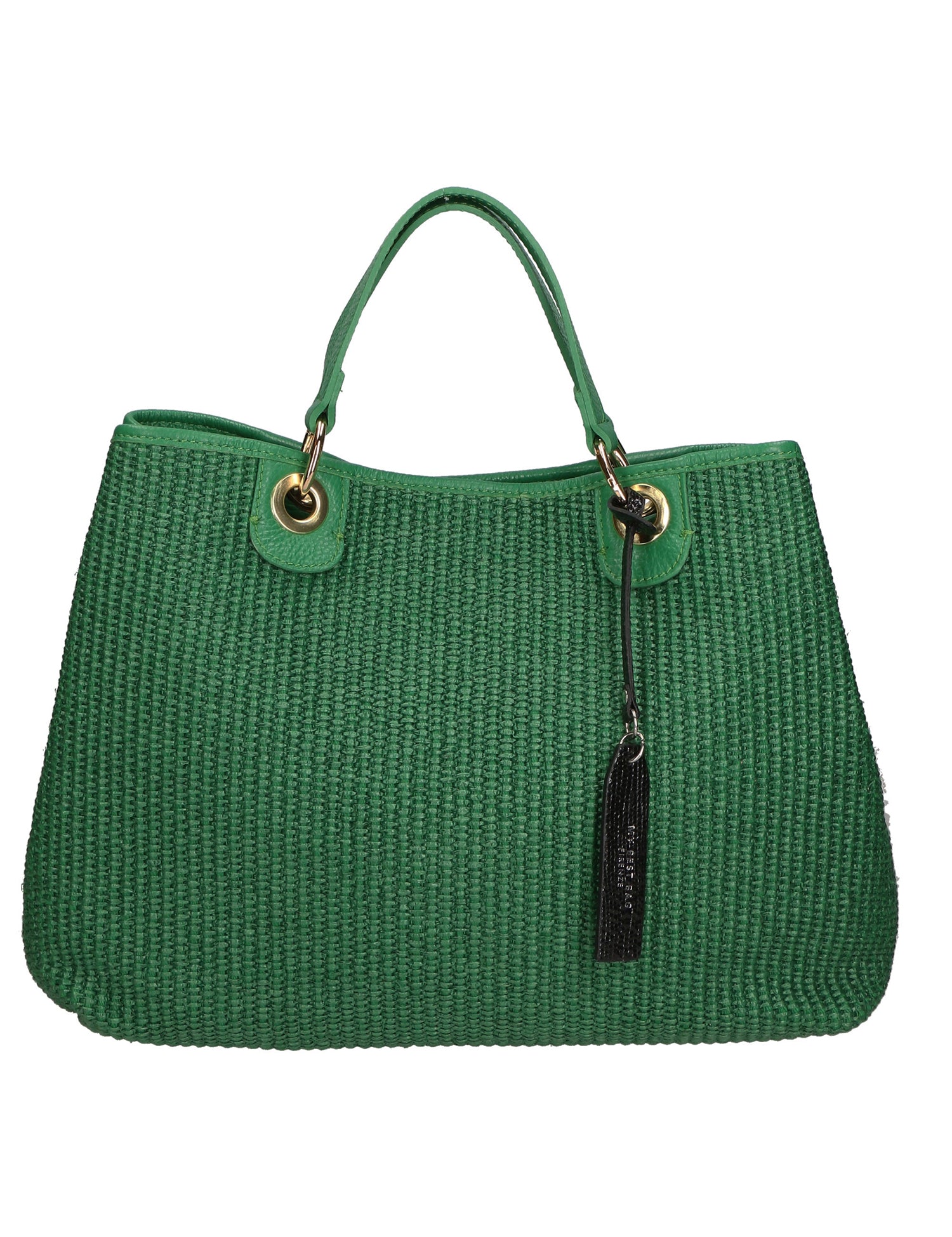 Borsa a mano da donna Paglia & Pelle MYB-05168-SS-529+D47 VERDE MELA My Best Bag