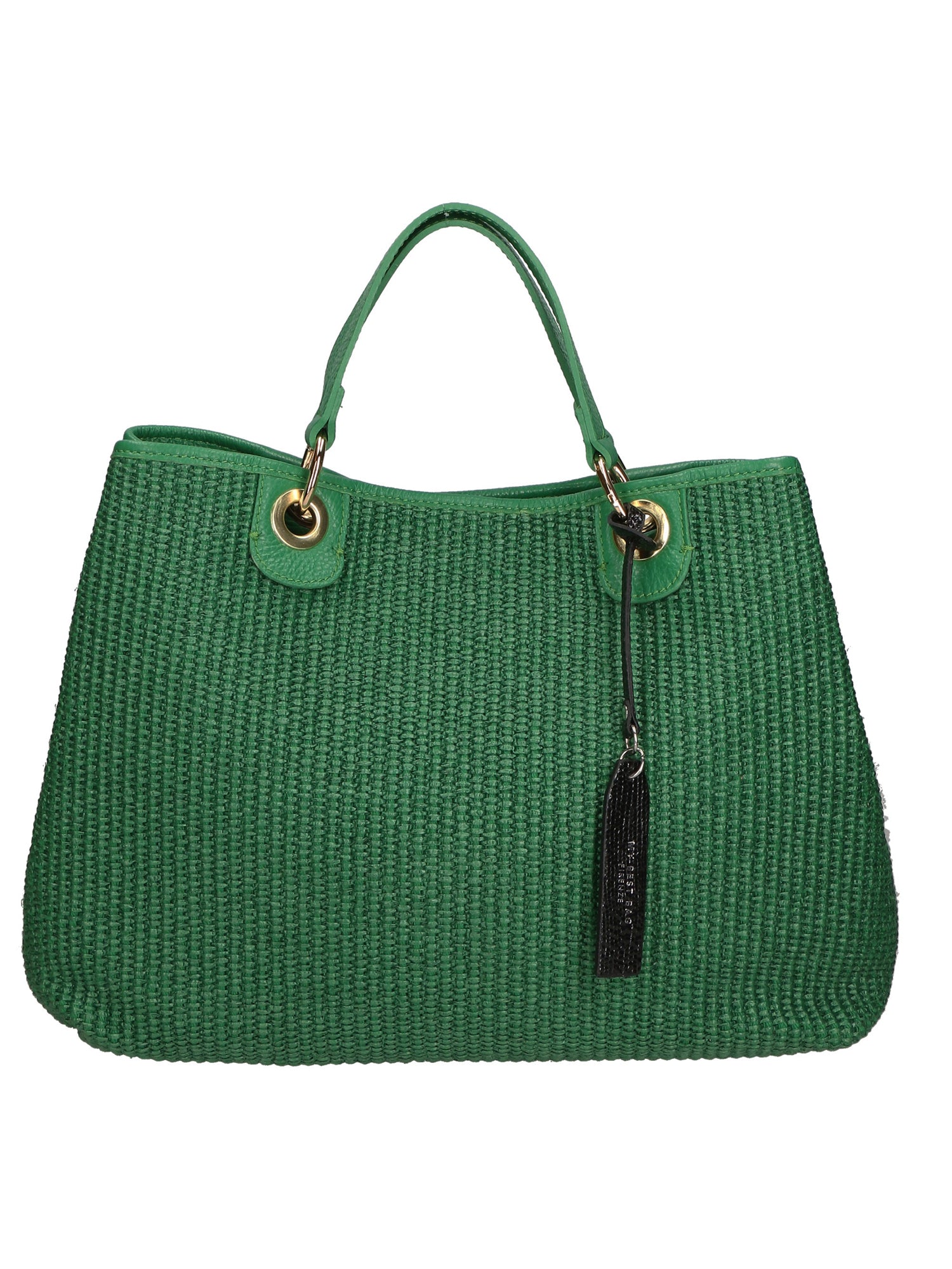 Borsa a mano da donna Paglia & Pelle MYB-05168-SS-529+D47 VERDE MELA My Best Bag