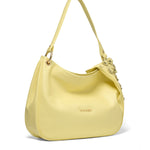 Elowen Plus Borsa a spalla da donna Vera pelle B17242-GIALLO Braccialini