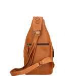 Zaino uomo in vera pelle Casual HILB-6101-CUOIO Hill Burry