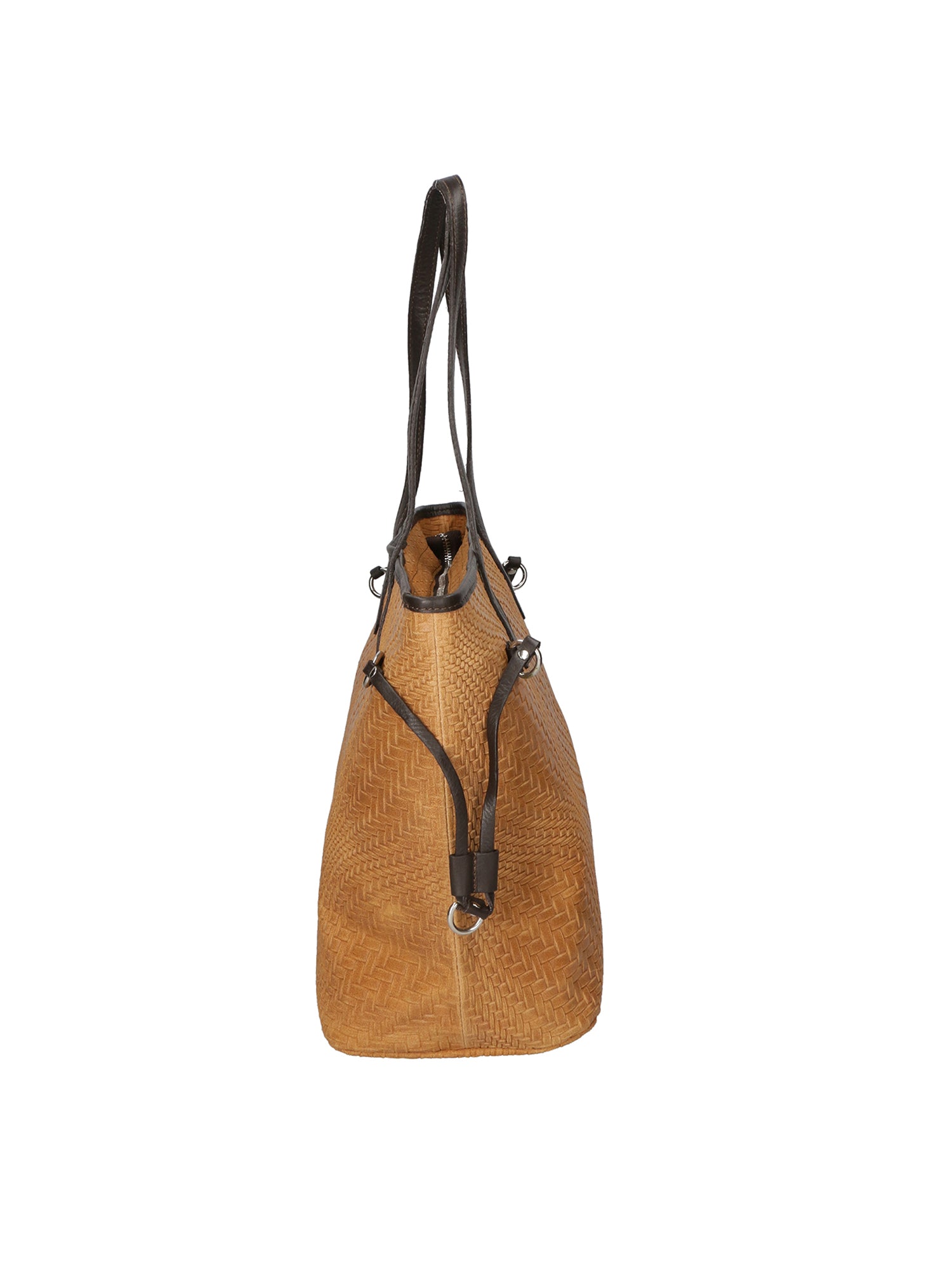 Emiliana Borsa a spalla da donna Vera pelle 80061-CUOIO Gave Lux