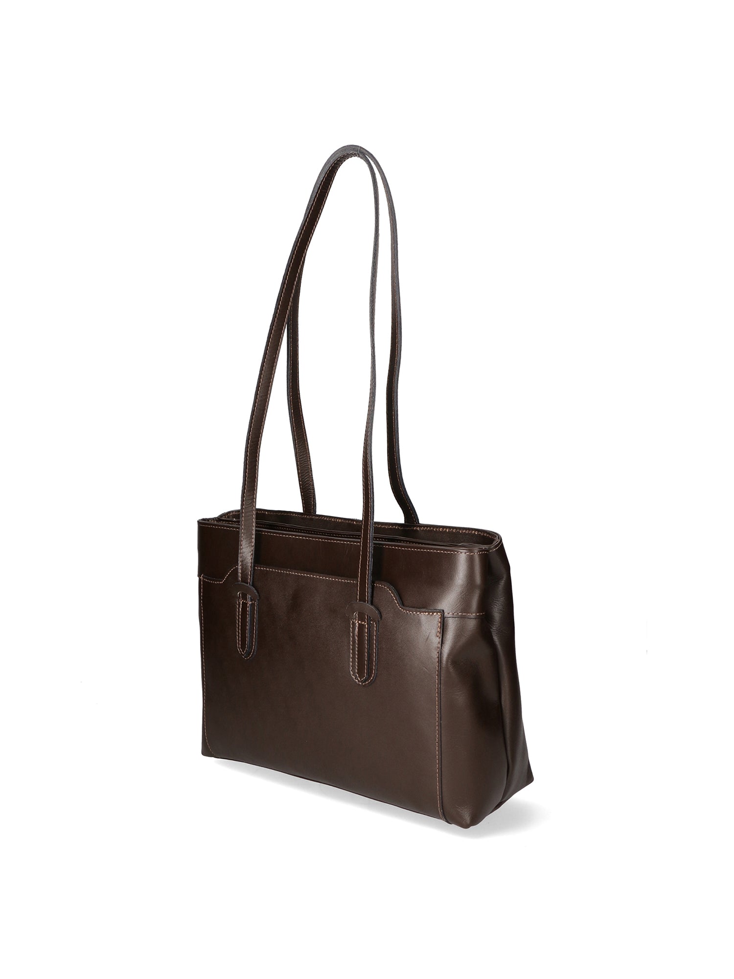 Flaviana Borsa a tracolla unisex Vera pelle 9117-NERO BLACK Gave Lux