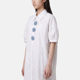 Vestito in Cotone Bianco
