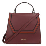 Borsa a mano da donna 100% vera pelle MYB-6004-FW-L330 VINO My Best Bag