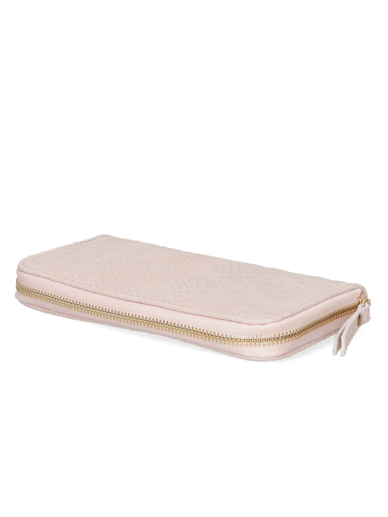 Carmela Portafoglio donna vera pelle Zip 10033-ROSA Gave Lux