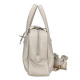 Orietta Borsa a mano da donna Vera pelle 01669-D86 GRIGIO PERLA PEARL GREY Gave Lux