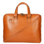Fabiana Borsa a mano unisex Vera pelle 9033-CUOIO COGNAC Gave Lux