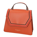 Borsa a mano da donna 100% vera pelle MYB-6004-FW-L311 MATTONE My Best Bag