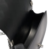 Borsa a mano da donna 100% PVC FLAT ZOE-BLACK + OFF SILVER Marc Ellis