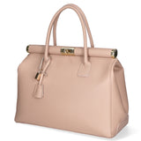 Eleonora Women's Handbag in Genuine Leather Made in Italy 26x35x16 cm