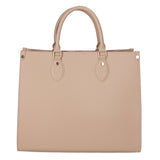 Borsa a mano da donna 100% pelle MYB-8028-FW-PL68 NUDE My Best Bag