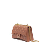 Borsa a mano da donna 100% Pvc FLAT RHOMBUS S-RAME + GOLD Marc Ellis