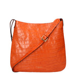 Borsa a tracolla da donna Pelle stampata cocco MYB-6029-FW-ARANCIONE My Best Bag