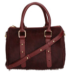 Borsa a mano da donna Vera pelle di cavallino MYB-8025-FW-BORDO My Best Bag