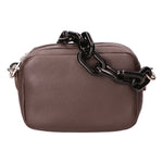 Barbara Borsa a spalla da donna Vera pelle 05706-D23 T.MORO DARK BROWN Gave Lux