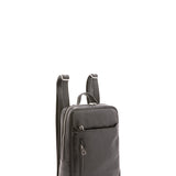 Unisex Backpack In Genuine Leather Made in Italy 27x36x8 cm